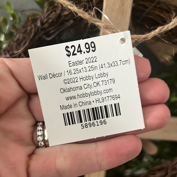 Hobby Lobby Easter/Spring Farmhouse Decor - Picture 7 of 7